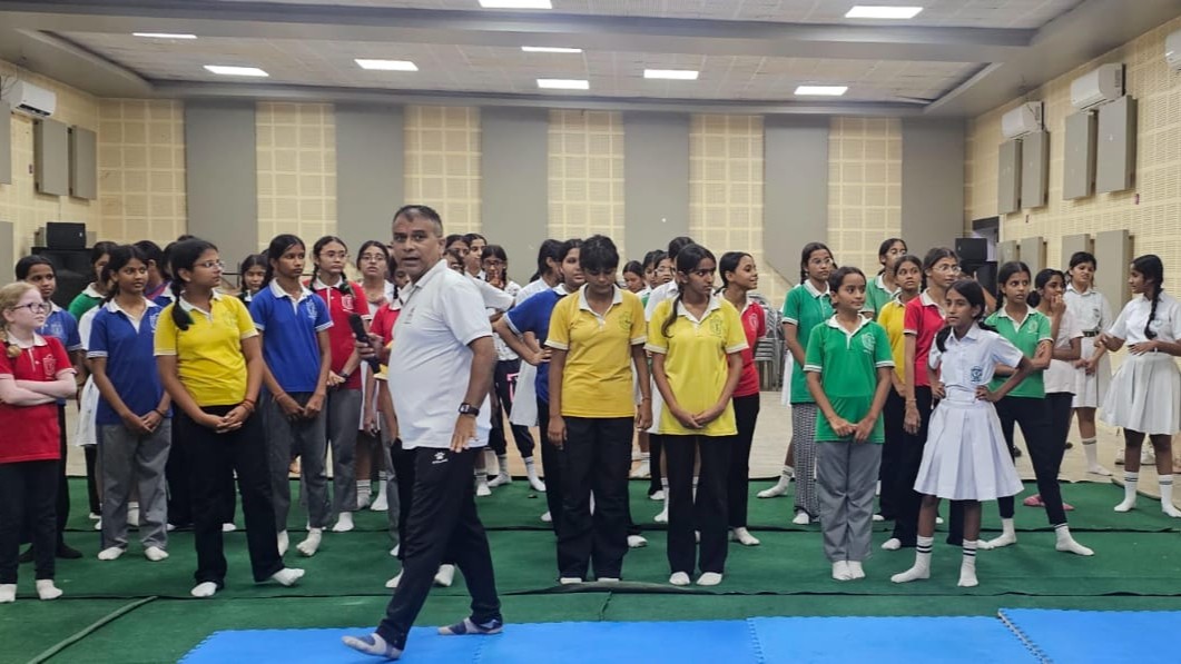 माहेश्वरी  महिला मञ्चद्वारा आत्मरक्षा तालिम