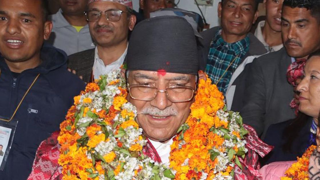 रुकुम पूर्वबाट नेपाली कम्युनिष्ट पार्टीका संयोजक प्रचण्ड विजयी